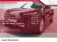 Nouă Audi Q6 e-tron Performance 225 kW (306 CP) 2026 Negru SUV