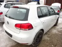 Gebraucht VW Golf VI Trendline 105 PS (77 kW) 2011 Weiß Kleinwagen