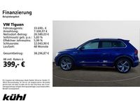 Gebraucht VW Tiguan R-line 150 PS (110 kW) 2022 Lapiz blue metallic SUV