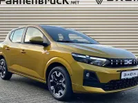 Neu Dacia Sandero Expression 122 PS (89 kW) 2025 Gelb Limousine