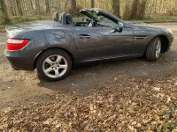 Gebraucht Mercedes SLK200 184 PS (135 kW) 2014 Grau Cabrio