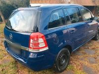Gebraucht Opel Zafira 116 PS (85 kW) 2008 Blau Van / Kleinbus