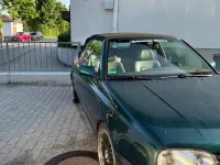 Gebraucht VW Golf Cabriolet 90 PS (66 kW) 1995 Grün Cabrio