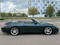 Gebraucht Porsche 911 Carrera 4 Cabriolet 320 PS (235 kW) 2003 Grün Cabrio