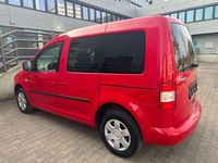 Gebraucht VW Caddy Style 80 PS (58 kW) 2009 Rot Van / Kleinbus