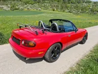 Usata Mazda MX5 1993 Rosso Cabrio