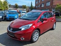 Second-hand Nissan Note Acenta 80 CP (58 kW) 2017 Roșu Hatchback