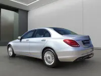 Gebraucht Mercedes C400 Exclusive 333 PS (244 kW) 2019 Silber / iridiumsilber (metallic) Limousine