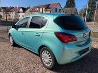 Gebraucht Opel Corsa Edition 90 PS (66 kW) 2015 Grün Kleinwagen