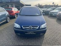 Gebraucht Opel Zafira Njoy 101 PS (74 kW) 2004 Blau Van / Kleinbus