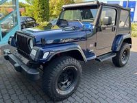 Gebraucht Jeep Wrangler Sahara 177 PS (130 kW) 2006 Blau (metallic) SUV