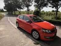Gebraucht VW Polo 75 PS (55 kW) 2013 Rot Kleinwagen