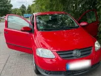 Gebraucht VW Fox 75 PS (55 kW) 2006 Rot Kleinwagen