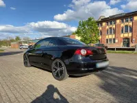 Second-hand VW Eos 140 CP (102 kW) 2008 Negru Cabrio