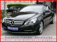 Gebraucht Mercedes E250 204 PS (150 kW) 2012 Obsidianschwarz Cabrio