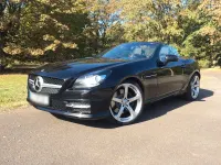 Gebraucht Mercedes SLK250 204 PS (150 kW) 2011 Schwarz Cabrio