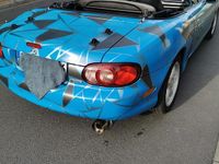 Gebraucht Mazda MX5 116 PS (85 kW) 2001 Blau Cabrio
