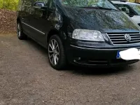 Gebraucht VW Sharan 115 PS (84 kW) 2006 Schwarz Van / Kleinbus