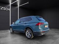 Gebraucht VW Tiguan Allspace Highline 150 PS (110 kW) 2021 Petroleum blue metallic SUV