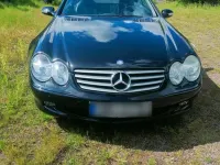 Gebraucht Mercedes SL350 245 PS (180 kW) 2003 Schwarz Cabrio