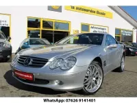 Gebraucht Mercedes SL500 306 PS (225 kW) 2002 Silber metallic Cabrio