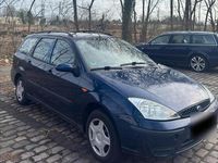 Gebraucht Ford Focus Zetec 100 PS (73 kW) 2003 Blau Kombi