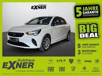 Gebraucht Opel Corsa Edition 101 PS (74 kW) 2023 Jade weiß/spiegel schwarz lackiert Kleinwagen