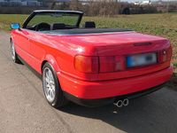 Second-hand Audi 80 115 CP (84 kW) 1997 Roșu Cabrio