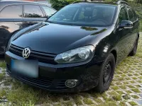 Gebraucht VW Golf VI 105 PS (77 kW) 2010 Schwarz Kleinwagen