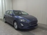 Begagnad Ford Focus Titanium 125 HK (91 kW) 2021 Blå Kombi