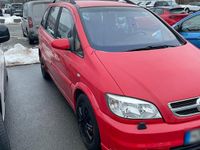 Gebraucht Opel Zafira 125 PS (91 kW) 2005 Rot Van / Kleinbus