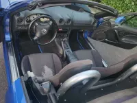 Gebraucht Mazda MX5 110 PS (80 kW) 2002 Blau Cabrio