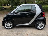 Gebraucht Smart ForTwo Cabrio Passion 71 PS (52 kW) 2011 Schwarz Cabrio