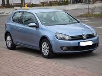 Gebraucht VW Golf VI Trendline 80 PS (58 kW) 2009 Blau Kleinwagen