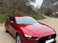 Gebraucht Mazda 3 Selection 122 PS (89 kW) 2019 Rot Limousine