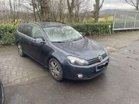 Gebraucht VW Golf VI Comfortline 122 PS (89 kW) 2009 Blau Kleinwagen