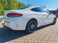 Gebraucht Mercedes C200 AMG line 184 PS (135 kW) 2017 Weiß Coupé