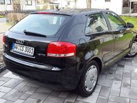 Gebraucht Audi A3 Attraction 143 PS (105 kW) 2008 Schwarz Kleinwagen