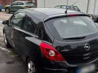 Gebraucht Opel Corsa 80 PS (58 kW) 2008 Schwarz Kleinwagen