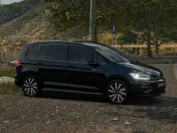 Gebraucht VW Touran R-line 150 PS (110 kW) 2025 Schwarz Van / Kleinbus