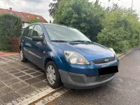 Gebraucht Ford Fiesta 70 PS (51 kW) 2007 Blau Kleinwagen