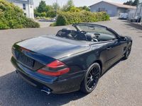 Gebraucht Mercedes SL500 306 PS (225 kW) 2003 Obsidianschwarz  metalliclack Cabrio