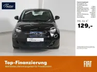 Gebraucht Fiat 500e Action 69 kW (95 PS) 2022 Schwarz Limousine