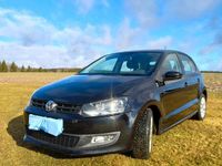 Gebraucht VW Polo 85 PS (62 kW) 2010 Schwarz Kleinwagen