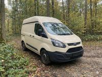 Gebraucht Ford Transit Custom 101 PS (74 kW) 2014 Gelb Van / Kleinbus