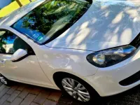Gebraucht VW Golf VI Trendline 80 PS (58 kW) 2009 Weiß Kleinwagen