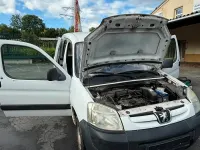 Gebraucht Peugeot Partner 75 PS (55 kW) 2008 Weiß Van / Kleinbus