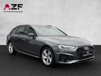 gebraucht Audi A4 Avant S line 40 TFSI 150kW S tronic MMI el.HK AP Tour OP Schwarz