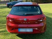 Usata Seat Leon 140 CV (102 kW) 2014 Rosso Berlina