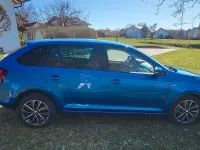Gebraucht Skoda Rapid Drive 126 PS (92 kW) 2017 Blau Kleinwagen